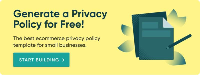 sms privacy policy template shopify